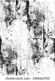 Distressed overlay texture of cracked concrete, stone or asphalt. grunge background. abstract halftone vector illustration