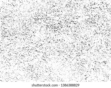 Distressed overlay texture of cracked concrete, stone or asphalt. grunge background. abstract halftone vector illustration