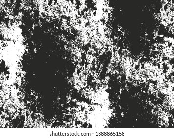 Distressed overlay texture of cracked concrete, stone or asphalt. grunge background. abstract halftone vector illustration