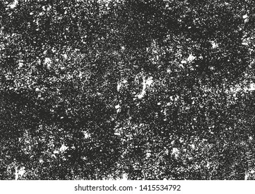 Distressed overlay texture of cracked concrete, stone or asphalt. grunge background. abstract halftone vector illustration