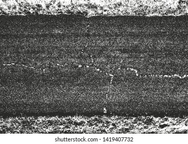 Distressed overlay texture of cracked concrete, stone or asphalt. grunge background. abstract halftone vector illustration