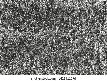 Distressed overlay texture of cracked concrete, stone or asphalt. grunge background. abstract halftone vector illustration