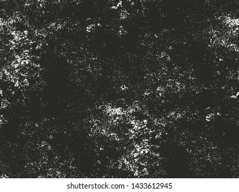 Distressed overlay texture of cracked concrete, stone or asphalt. grunge background. abstract halftone vector illustration