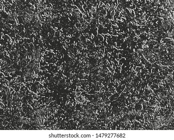 Distressed overlay texture of cracked concrete, stone or asphalt. grunge background. abstract halftone vector illustration