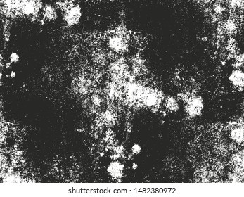 Distressed overlay texture of cracked concrete, stone or asphalt. grunge background. abstract halftone vector illustration