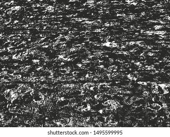 Distressed overlay texture of cracked concrete, stone or asphalt. grunge background. abstract halftone vector illustration