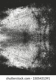 Distressed overlay texture of cracked concrete, stone or asphalt. grunge background. abstract halftone vector illustration