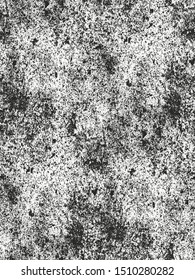 Distressed overlay texture of cracked concrete, stone or asphalt. grunge background. abstract halftone vector illustration