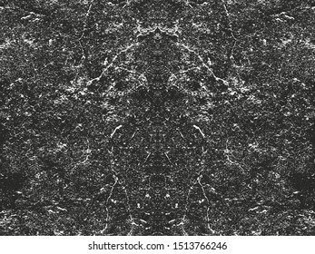Distressed overlay texture of cracked concrete, stone or asphalt. grunge background. abstract halftone vector illustration