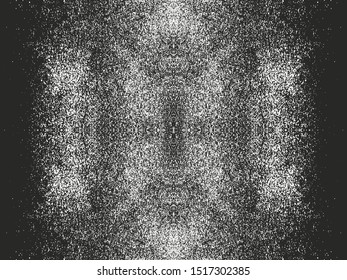Distressed overlay texture of cracked concrete, stone or asphalt. grunge background. abstract halftone vector illustration