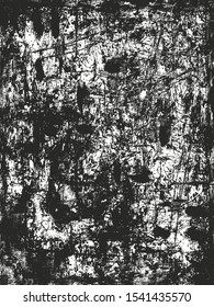 Distressed overlay texture of cracked concrete, stone or asphalt. grunge background. abstract halftone vector illustration