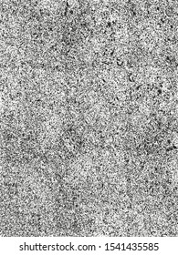 Distressed overlay texture of cracked concrete, stone or asphalt. grunge background. abstract halftone vector illustration