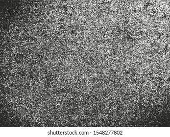 Distressed overlay texture of cracked concrete, stone or asphalt. grunge background. abstract halftone vector illustration