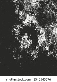 Distressed overlay texture of cracked concrete, stone or asphalt. grunge background. abstract halftone vector illustration