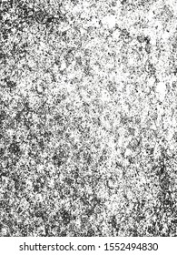 Distressed overlay texture of cracked concrete, stone or asphalt. grunge background. abstract halftone vector illustration