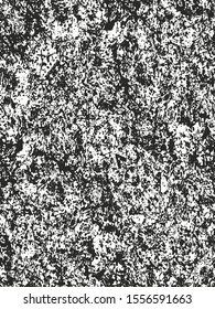 Distressed overlay texture of cracked concrete, stone or asphalt. grunge background. abstract halftone vector illustration