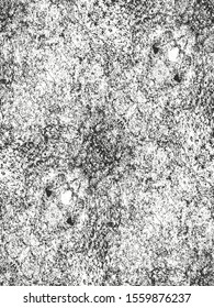 Distressed overlay texture of cracked concrete, stone or asphalt. grunge background. abstract halftone vector illustration