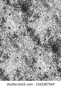 Distressed overlay texture of cracked concrete, stone or asphalt. grunge background. abstract halftone vector illustration