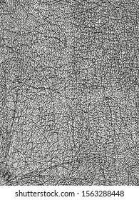 Distressed overlay texture of cracked concrete, stone or asphalt. grunge background. abstract halftone vector illustration