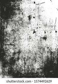 Distressed overlay texture of cracked concrete, stone or asphalt. grunge background. abstract halftone vector illustration