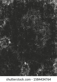 Distressed overlay texture of cracked concrete, stone or asphalt. grunge background. abstract halftone vector illustration