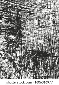 Distressed overlay texture of cracked concrete, stone or asphalt. grunge background. abstract halftone vector illustration