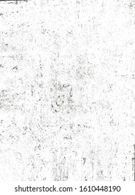 Distressed overlay texture of cracked concrete, stone or asphalt. grunge background. abstract halftone vector illustration