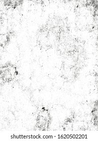 Distressed overlay texture of cracked concrete, stone or asphalt. grunge background. abstract halftone vector illustration