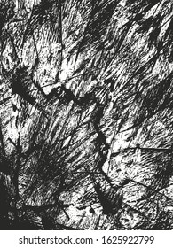 Distressed overlay texture of cracked concrete, stone or asphalt. grunge background. abstract halftone vector illustration