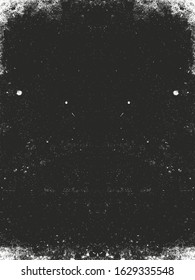 Distressed overlay texture of cracked concrete, stone or asphalt. grunge background. abstract halftone vector illustration
