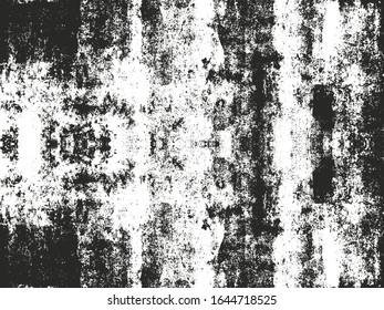 gestörte Überlagerungstextur aus gebrochenem Beton, Stein oder Asphalt. brüchiger Hintergrund. abstrakte Abbildung der halftonischen Vektorillustration
