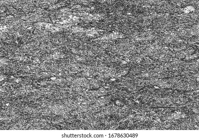 Distressed overlay texture of cracked concrete, stone or asphalt. grunge background. abstract halftone vector illustration