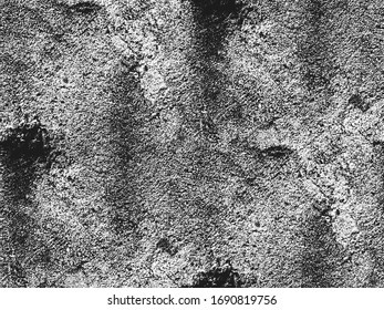 Distressed overlay texture of cracked concrete, stone or asphalt. grunge background. abstract halftone vector illustration