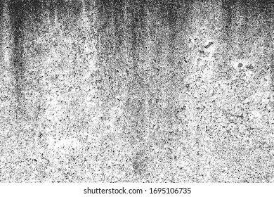 Distressed overlay texture of cracked concrete, stone or asphalt. grunge background. abstract halftone vector illustration