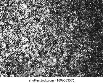 Distressed overlay texture of cracked concrete, stone or asphalt. grunge background. abstract halftone vector illustration