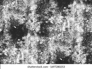 Textura superpuesta en peligro de hormigón, piedra o asfalto. fondo grueso. ilustración abstracta de medio tono vectorial