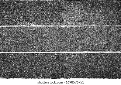 gestörte Überlagerungstextur aus gebrochenem Beton, Stein oder Asphalt. brüchiger Hintergrund. abstrakte Abbildung der halftonischen Vektorillustration