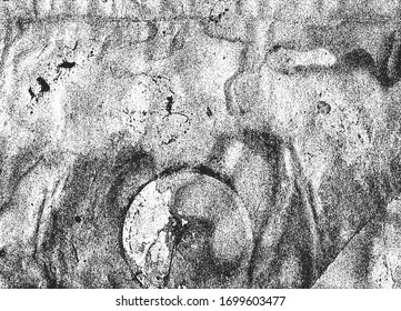 Textura superpuesta en peligro de hormigón, piedra o asfalto. fondo grueso. ilustración abstracta de medio tono vectorial