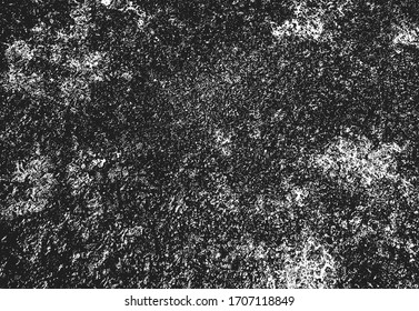 Distressed overlay texture of cracked concrete, stone or asphalt. grunge background. abstract halftone vector illustration