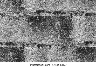 Textura superpuesta en peligro de hormigón, piedra o asfalto. fondo grueso. ilustración abstracta de medio tono vectorial