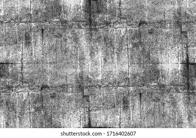 Distressed overlay texture of cracked concrete, stone or asphalt. grunge background. abstract halftone vector illustration