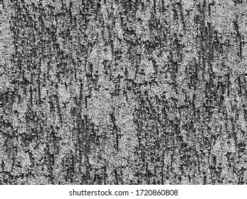 Distressed overlay texture of cracked concrete, plaster, cement. grunge background. abstract halftone vector illustration