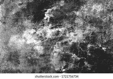 Textura superpuesta en peligro de hormigón, piedra o asfalto. fondo grueso. ilustración abstracta de medio tono vectorial