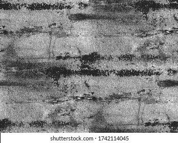 Distressed overlay texture of cracked concrete, stone or asphalt. grunge background. abstract halftone vector illustration