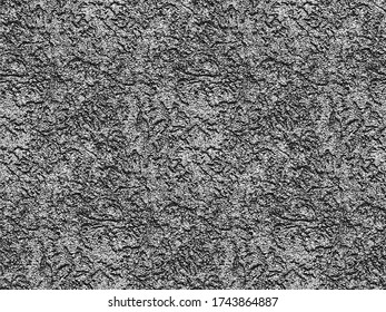 Distressed overlay texture of cracked concrete, stone or asphalt. grunge background. abstract halftone vector illustration