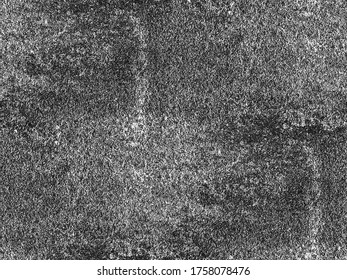 Distressed overlay texture of cracked concrete, stone or asphalt. grunge background. abstract halftone vector illustration