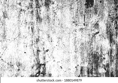 Distressed overlay texture of cracked concrete, stone or asphalt. grunge background. abstract halftone vector illustration