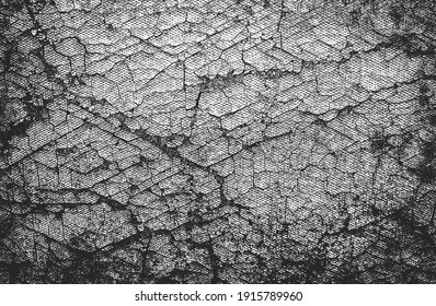 Distressed overlay texture of cracked concrete, stone or asphalt. grunge background. abstract halftone vector illustration