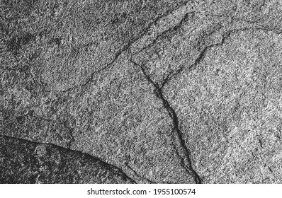 Distressed overlay texture of cracked concrete, stone or asphalt. grunge background. abstract halftone vector illustration
