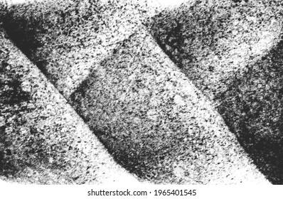 Distressed overlay texture of cracked concrete, stone or asphalt. grunge background. abstract halftone vector illustration